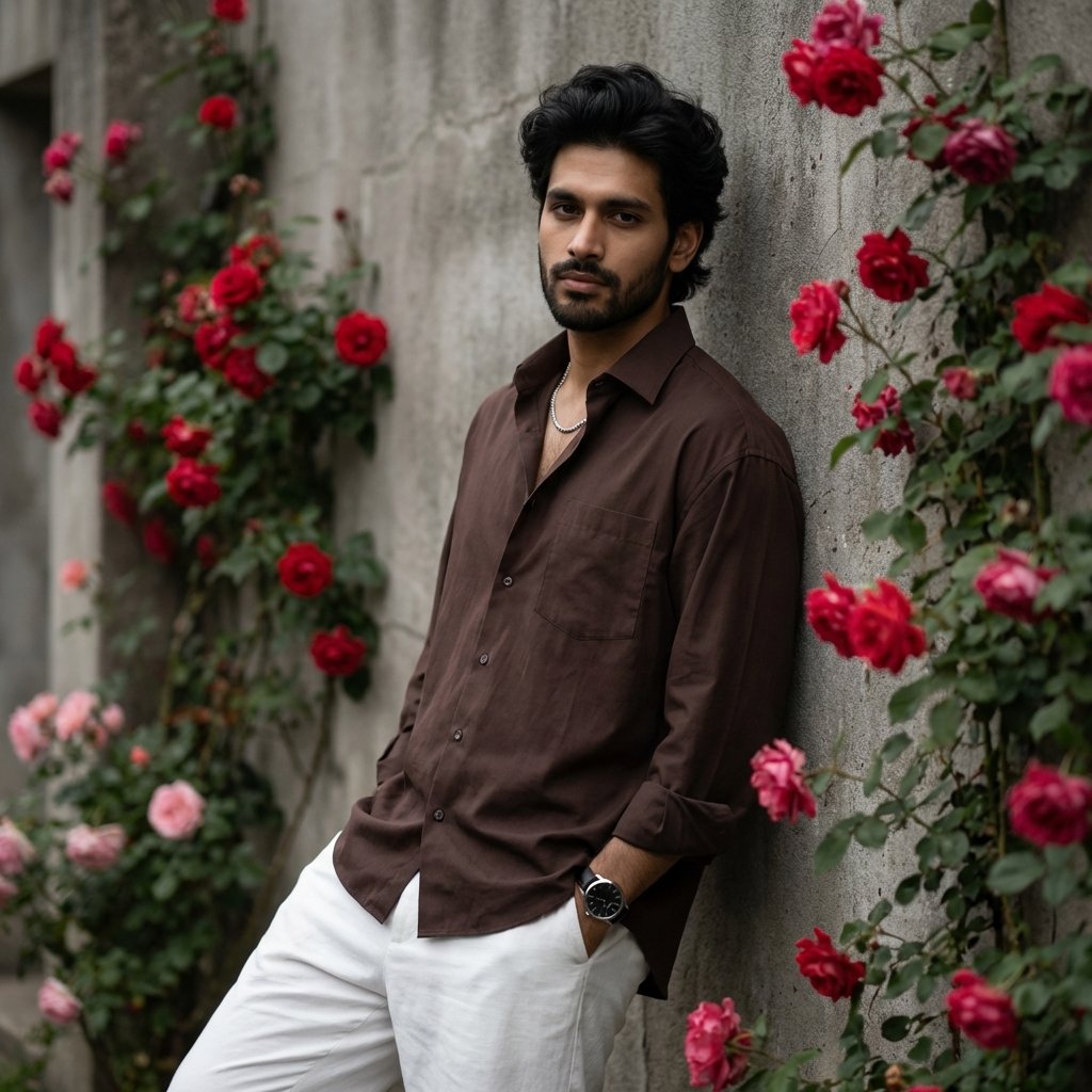 Agan: Floral Wall Portrait