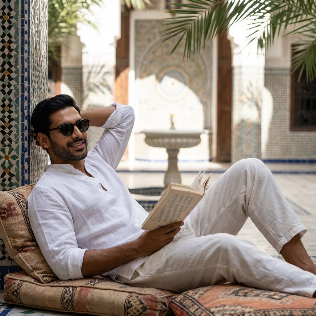 Agan: Moroccan Courtyard