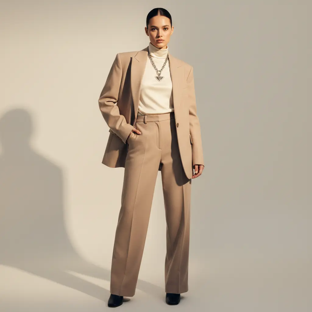 High-Fashion Prada-Inspired Studio Portrait (#nb_12)