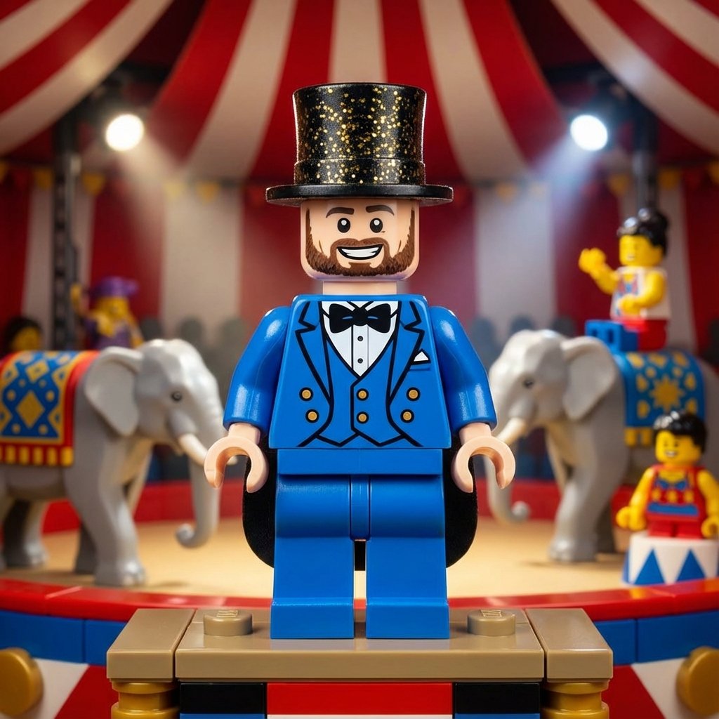 Create a lego character, using my headshot for (#pic_270)