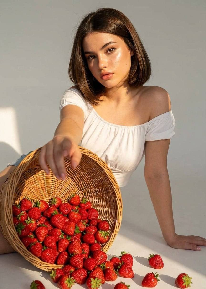 Sunlit Strawberry Seduction (#pls_399)