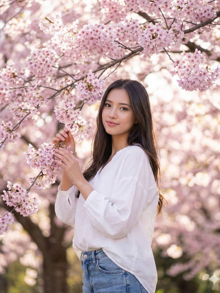 Cherry Blossom Spring Portrait (#pp_67)
