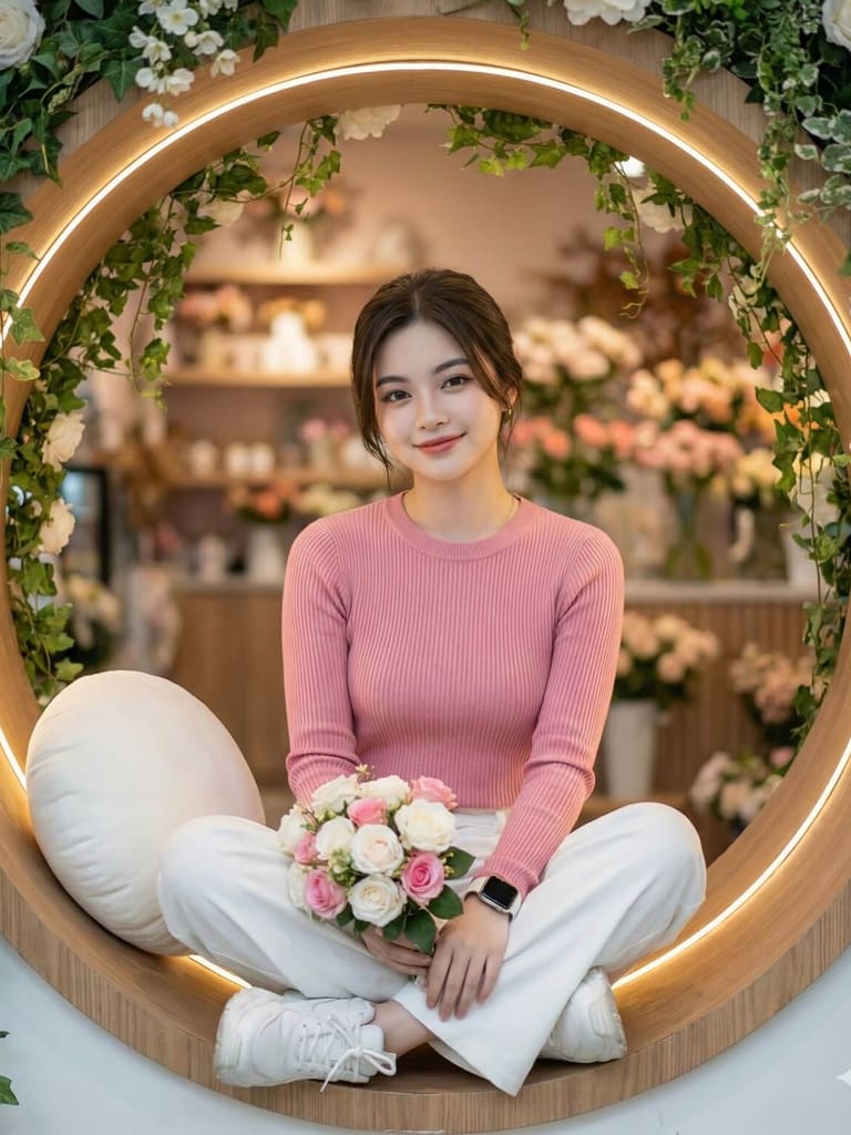 A Soft Smile in Pink (#pp_187)