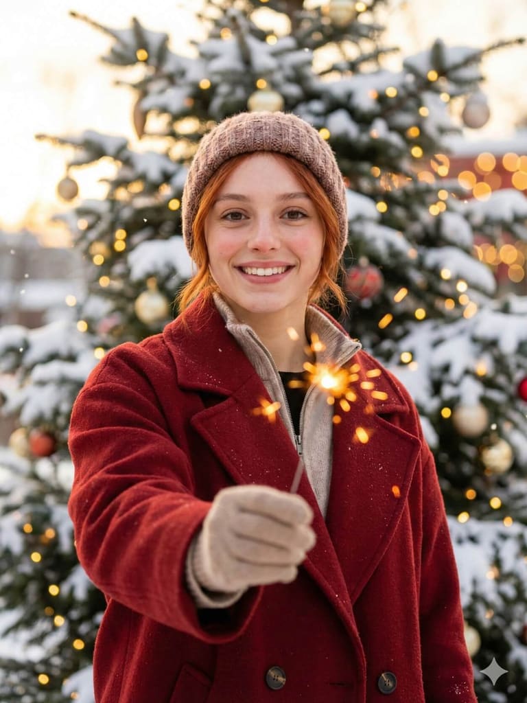 Sparkler in the Snow (#pp_215)