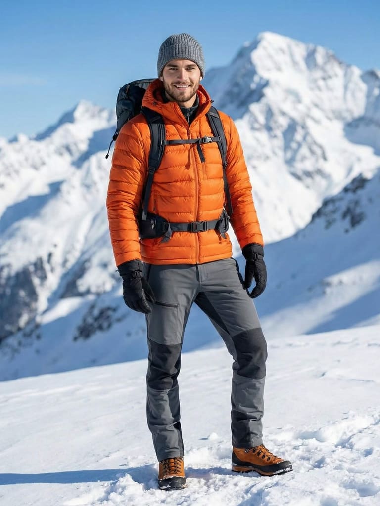 Winter Trekker in the Alps (#pp_276)