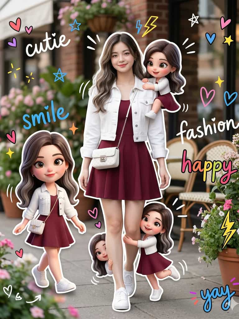 Maroon Mini-Me Magic (#pp_637)