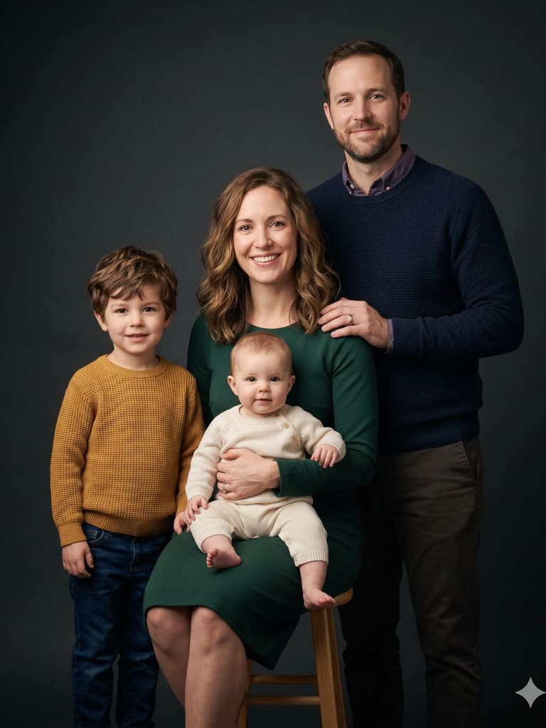 Studio Family Portrait (#pp_790)