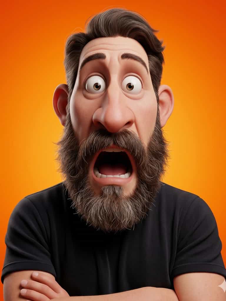 Exaggerated 3D Avatar (#pp_792)