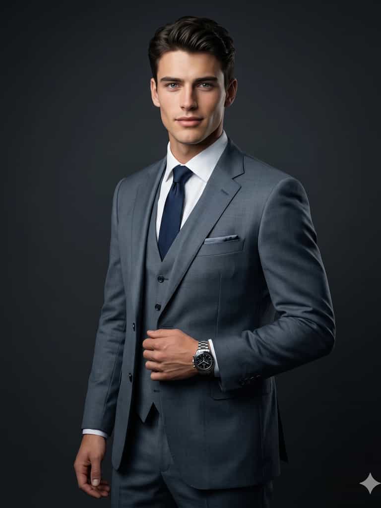 The Grey Three-Piece (#pp_801)