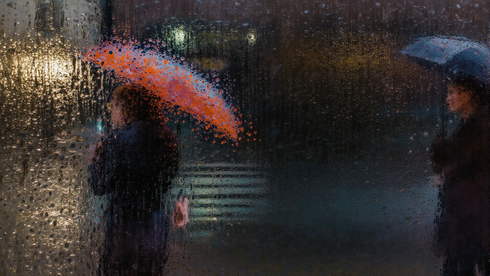 Rainy San Francisco Night