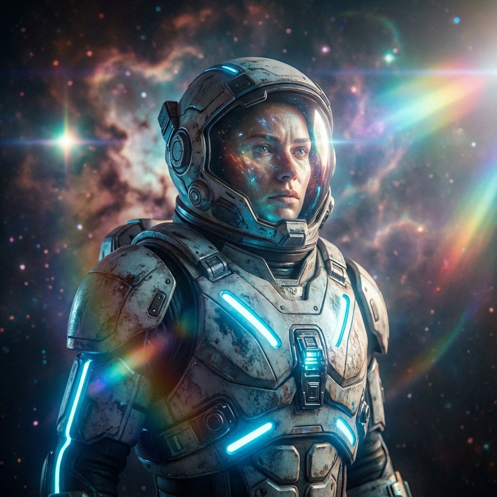 Sci-Fi & Space — Deep Space Interstellar Explorer Vessel Cu #485