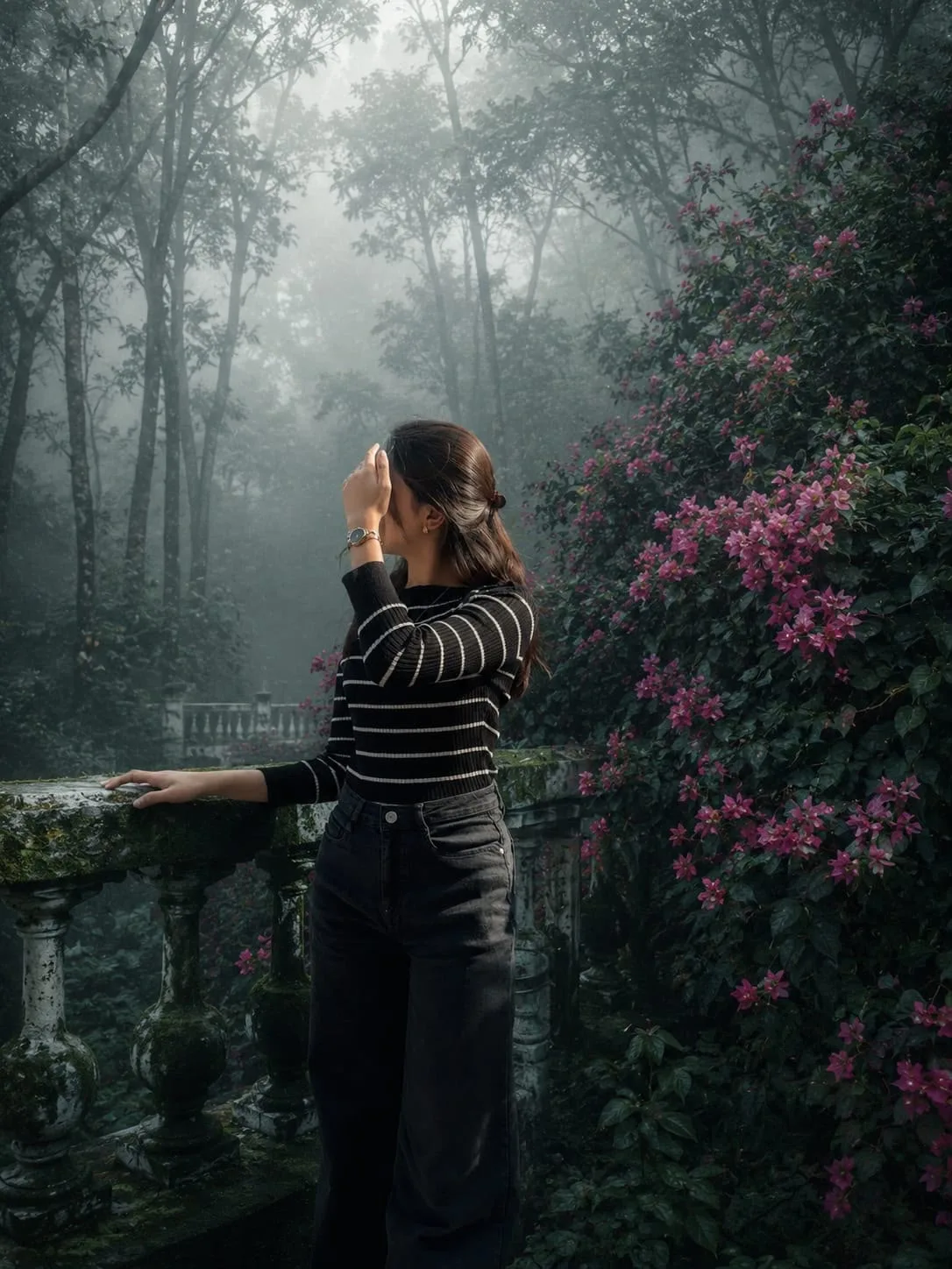 Ultrarealistic Fog Style Photo Aesthetic AI Photo
