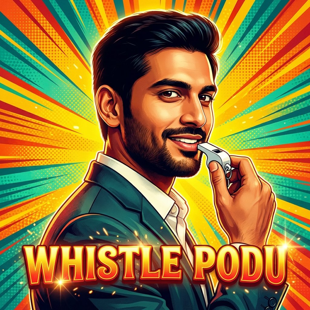Whistle Podu: Cinematic Poster